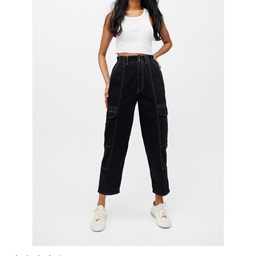 BDG Blaine High Waisted Skate Jeans Black 33